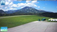 Archiv Foto Webcam Flugplatz Mariazell Blick Richtung Nordwesten 11:00