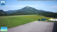 Archiv Foto Webcam Flugplatz Mariazell Blick Richtung Nordwesten 09:00
