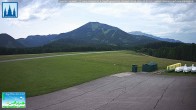 Archiv Foto Webcam Flugplatz Mariazell Blick Richtung Nordwesten 13:00
