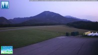 Archiv Foto Webcam Flugplatz Mariazell Blick Richtung Nordwesten 03:00