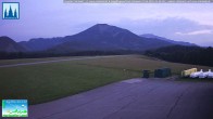 Archiv Foto Webcam Flugplatz Mariazell Blick Richtung Nordwesten 03:00