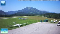 Archiv Foto Webcam Flugplatz Mariazell Blick Richtung Nordwesten 11:00