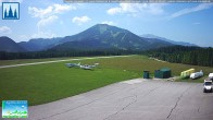 Archiv Foto Webcam Flugplatz Mariazell Blick Richtung Nordwesten 13:00