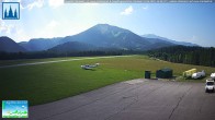 Archiv Foto Webcam Flugplatz Mariazell Blick Richtung Nordwesten 15:00