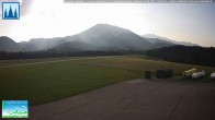 Archiv Foto Webcam Flugplatz Mariazell Blick Richtung Nordwesten 17:00