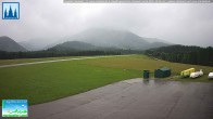 Archiv Foto Webcam Flugplatz Mariazell Blick Richtung Nordwesten 09:00