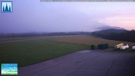 Archiv Foto Webcam Flugplatz Mariazell Blick Richtung Nordwesten 03:00