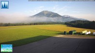 Archiv Foto Webcam Flugplatz Mariazell Blick Richtung Nordwesten 05:00