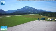 Archiv Foto Webcam Flugplatz Mariazell Blick Richtung Nordwesten 13:00