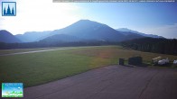 Archiv Foto Webcam Flugplatz Mariazell Blick Richtung Nordwesten 17:00