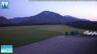 Archiv Foto Webcam Flugplatz Mariazell Blick Richtung Nordwesten 03:00