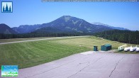 Archiv Foto Webcam Flugplatz Mariazell Blick Richtung Nordwesten 11:00