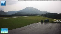 Archiv Foto Webcam Flugplatz Mariazell Blick Richtung Nordwesten 17:00