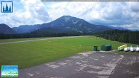 Archiv Foto Webcam Flugplatz Mariazell Blick Richtung Nordwesten 13:00