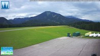 Archiv Foto Webcam Flugplatz Mariazell Blick Richtung Nordwesten 11:00