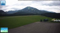 Archiv Foto Webcam Flugplatz Mariazell Blick Richtung Nordwesten 15:00