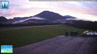 Archiv Foto Webcam Flugplatz Mariazell Blick Richtung Nordwesten 19:00