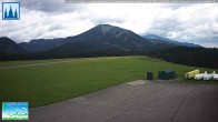 Archiv Foto Webcam Flugplatz Mariazell Blick Richtung Nordwesten 11:00