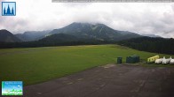 Archiv Foto Webcam Flugplatz Mariazell Blick Richtung Nordwesten 11:00