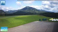 Archiv Foto Webcam Flugplatz Mariazell Blick Richtung Nordwesten 09:00