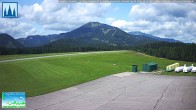 Archiv Foto Webcam Flugplatz Mariazell Blick Richtung Nordwesten 11:00