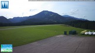 Archiv Foto Webcam Flugplatz Mariazell Blick Richtung Nordwesten 15:00