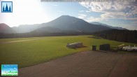 Archiv Foto Webcam Flugplatz Mariazell Blick Richtung Nordwesten 17:00
