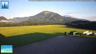 Archiv Foto Webcam Flugplatz Mariazell Blick Richtung Nordwesten 06:00