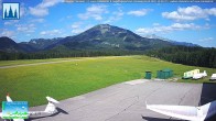 Archiv Foto Webcam Flugplatz Mariazell Blick Richtung Nordwesten 09:00