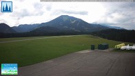 Archiv Foto Webcam Flugplatz Mariazell Blick Richtung Nordwesten 13:00