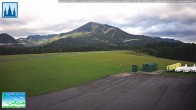 Archiv Foto Webcam Flugplatz Mariazell Blick Richtung Nordwesten 07:00