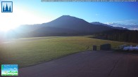 Archiv Foto Webcam Flugplatz Mariazell Blick Richtung Nordwesten 17:00