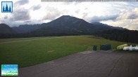 Archived image Webcam Airfield Mariazell - View to northwest 17:00