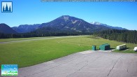 Archiv Foto Webcam Flugplatz Mariazell Blick Richtung Nordwesten 13:00
