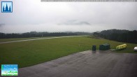 Archiv Foto Webcam Flugplatz Mariazell Blick Richtung Nordwesten 08:00
