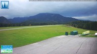 Archiv Foto Webcam Flugplatz Mariazell Blick Richtung Nordwesten 13:00