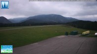 Archiv Foto Webcam Flugplatz Mariazell Blick Richtung Nordwesten 17:00