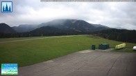 Archiv Foto Webcam Flugplatz Mariazell Blick Richtung Nordwesten 09:00