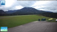 Archiv Foto Webcam Flugplatz Mariazell Blick Richtung Nordwesten 11:00