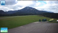 Archiv Foto Webcam Flugplatz Mariazell Blick Richtung Nordwesten 13:00