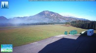 Archiv Foto Webcam Flugplatz Mariazell Blick Richtung Nordwesten 07:00