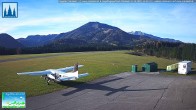 Archiv Foto Webcam Flugplatz Mariazell Blick Richtung Nordwesten 13:00