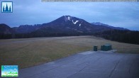 Archiv Foto Webcam Flugplatz Mariazell Blick Richtung Nordwesten 06:00
