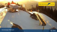 Archiv Foto Webcam Berghütte s&#39;Balzplatzerl Gemeindealpe Mitterbach 06:00