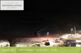 Archived image Webcam View of Base Station Meransen in South Tyrol 23:00