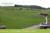 Archived image Webcam View of Base Station Meransen in South Tyrol 19:00
