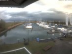 Archived image Webcam Marina Rheinhof Altenrhein at Lake Constance 06:00