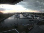Archiv Foto Webcam Bodensee: Hafen Rheinhof 19:00