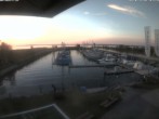 Archiv Foto Webcam Bodensee: Hafen Rheinhof 19:00