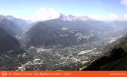 Archiv Foto Webcam Latsch, Kastelbell und St. Martin im Kofel (Südtirol) 04:00